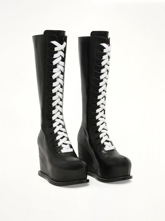 GIVENCHY Wedge Frida Boots (Black)