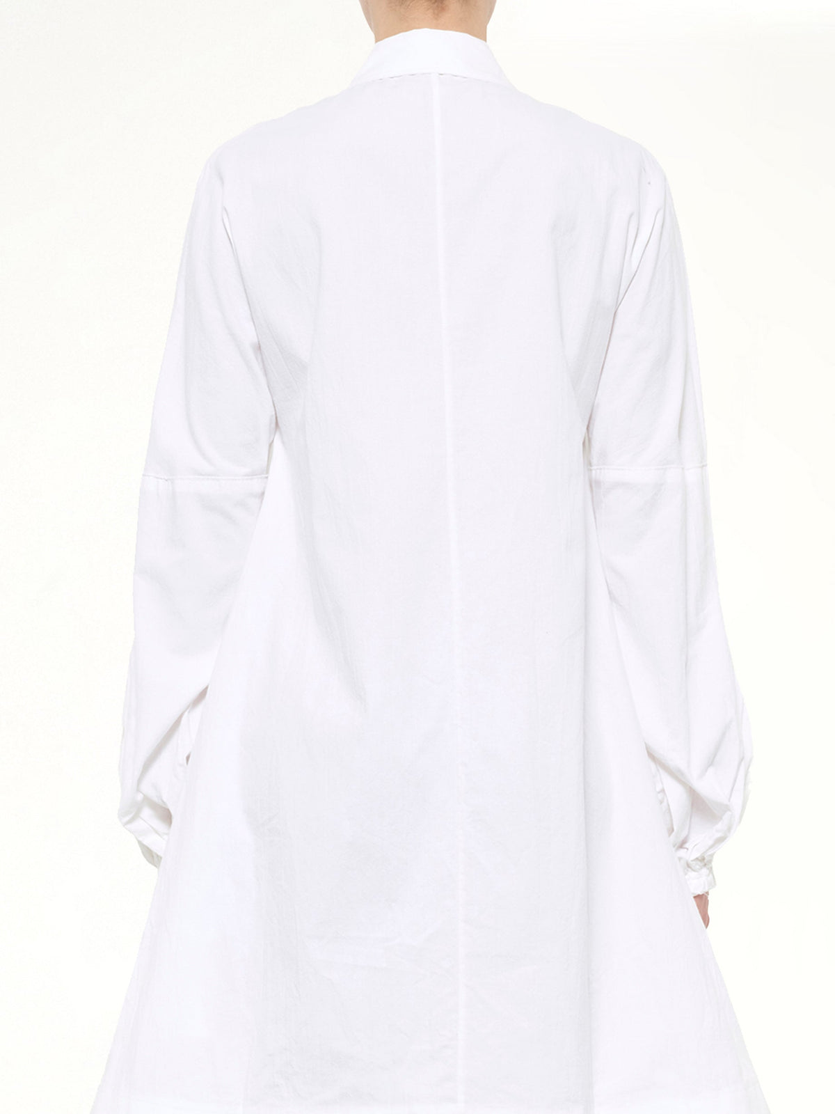 JWA Buttondown Puff Dress (White)