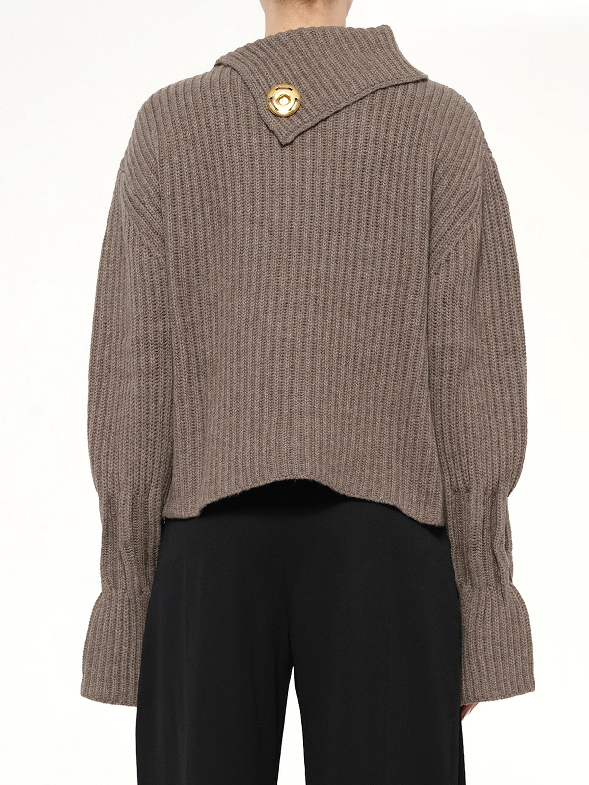 JWA Chunky Knit Jumper (Walnut)