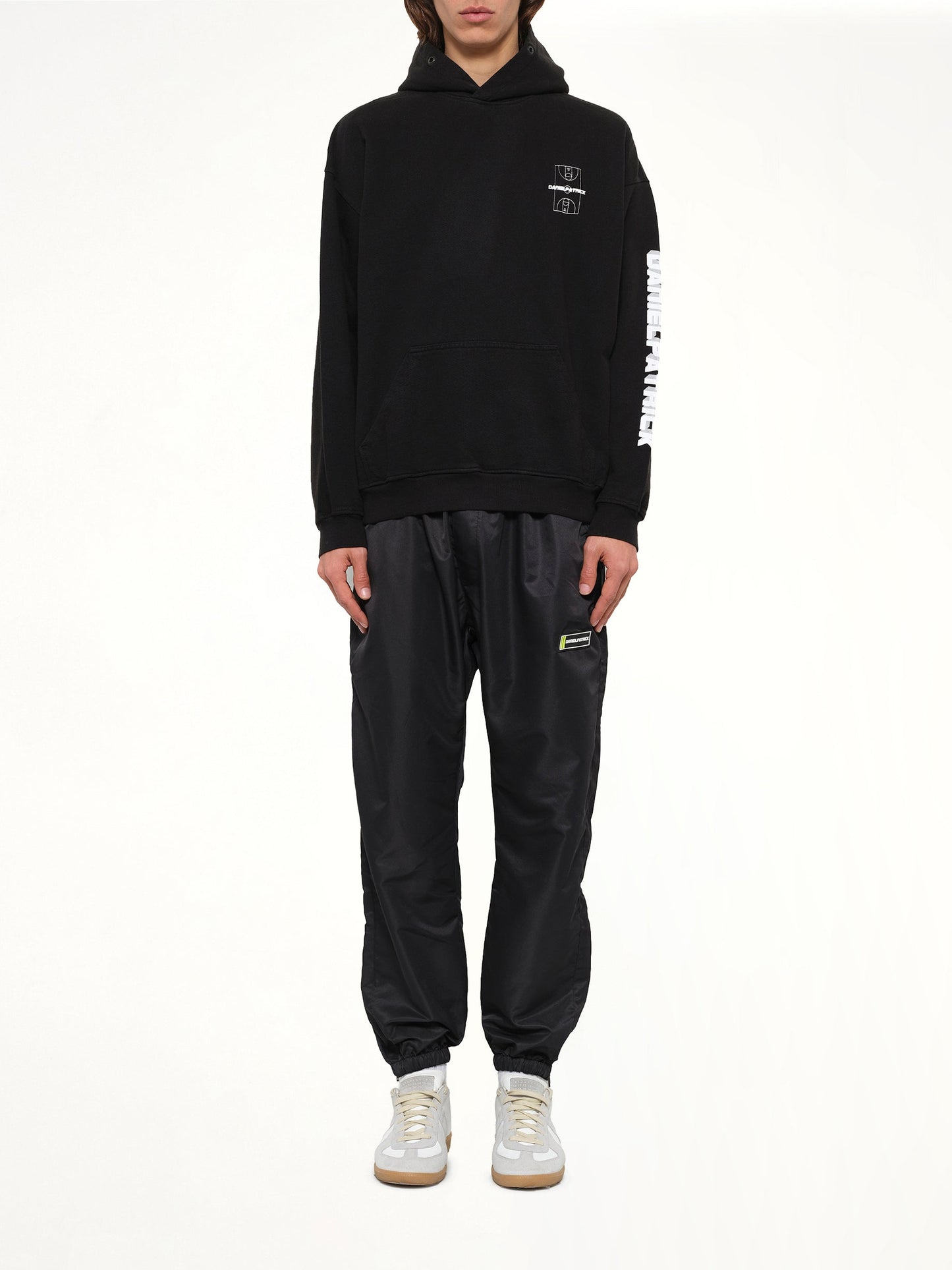 DANIEL PATRICK DP Court Hoodie (Black)