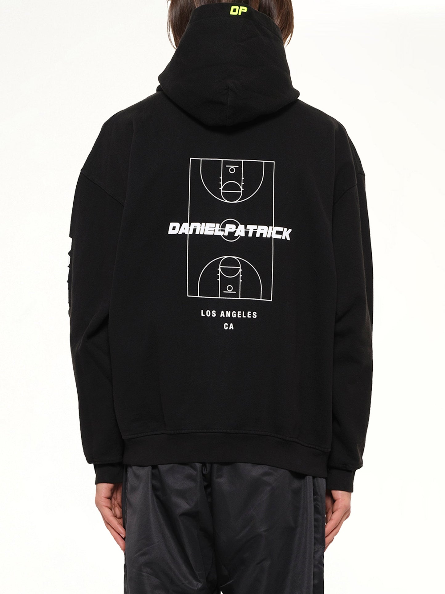 DANIEL PATRICK DP Court Hoodie (Black)