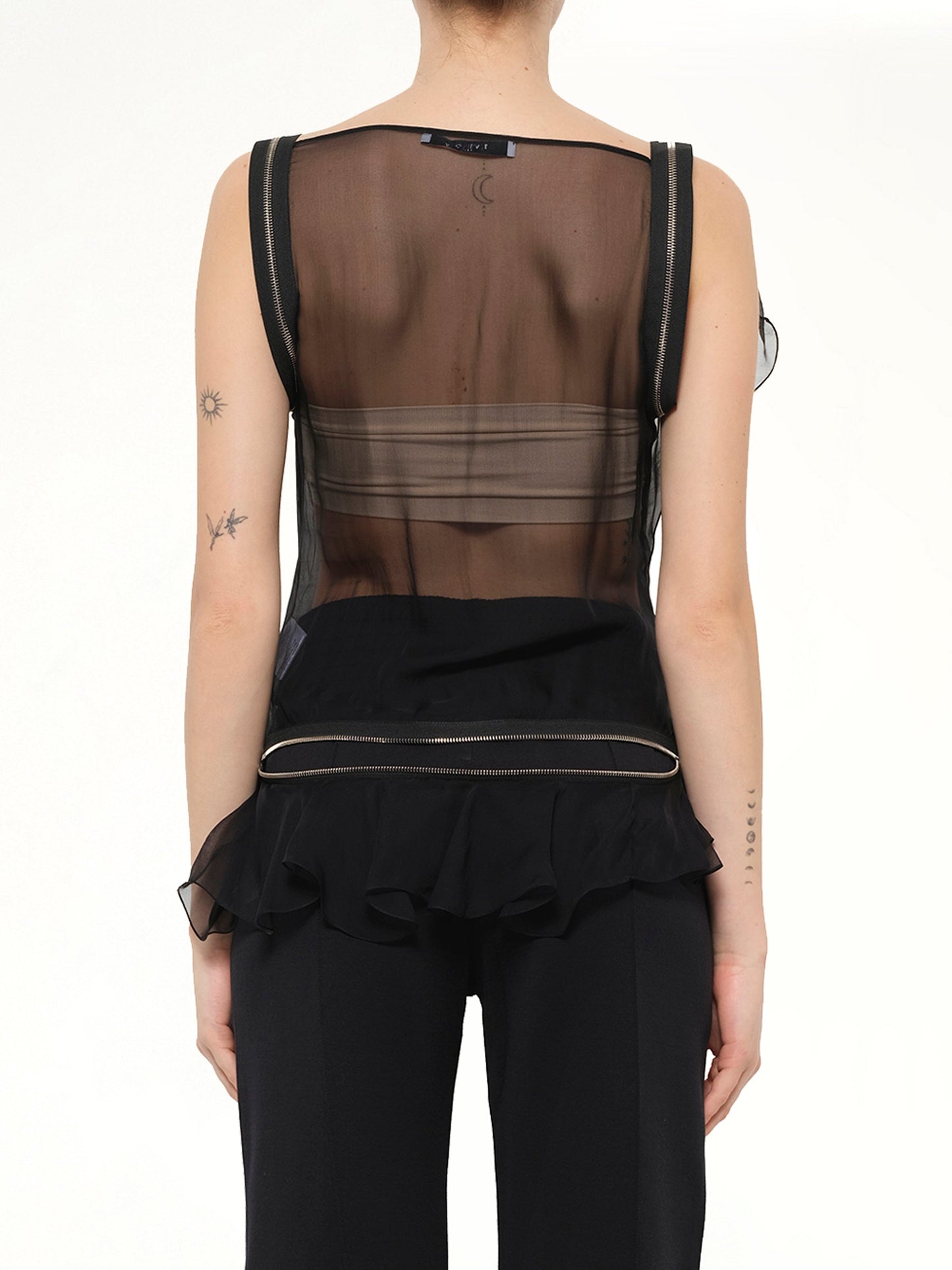 Givenchy Podium Sleeveless Top (Black)