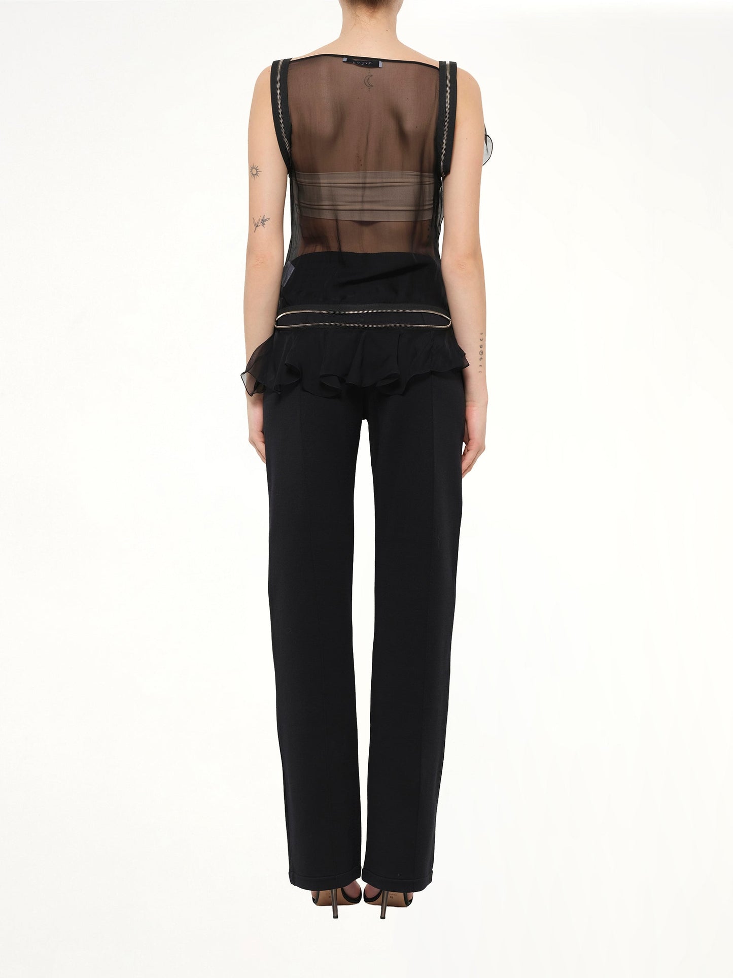 Givenchy Podium Sleeveless Top (Black)