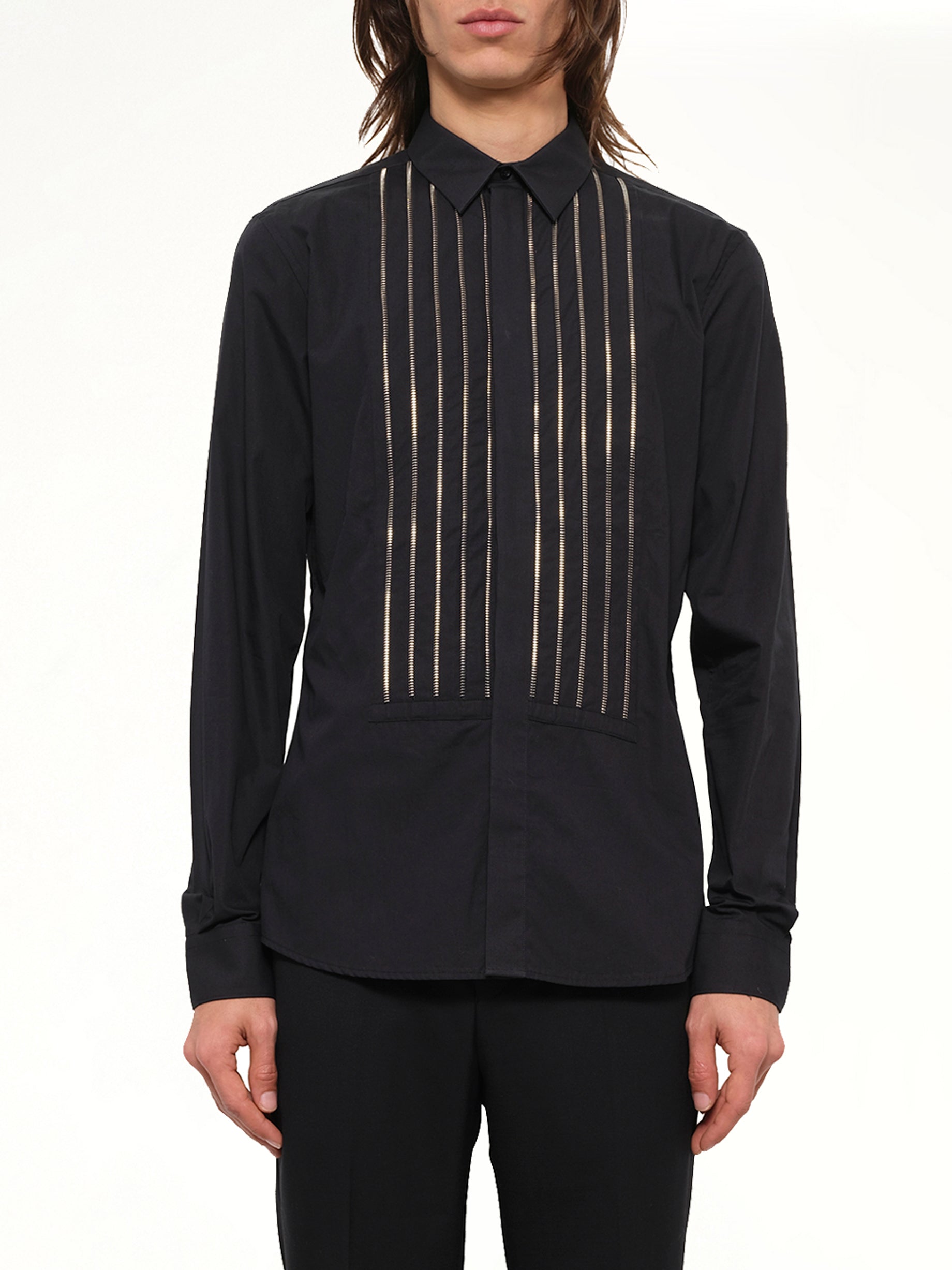 Image of Shirts. Product name - Givenchy Shirt in Black colour by brand - GIVENCHY