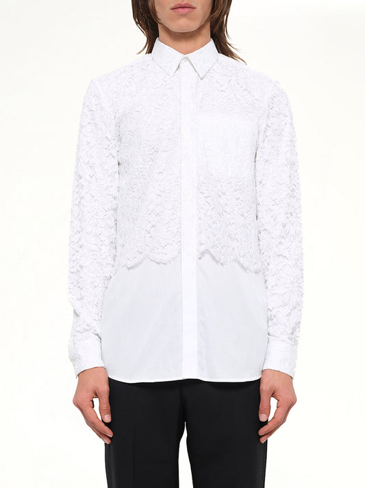 Image of Shirts. Product name - Givenchy Shirt in White colour by brand - GIVENCHY