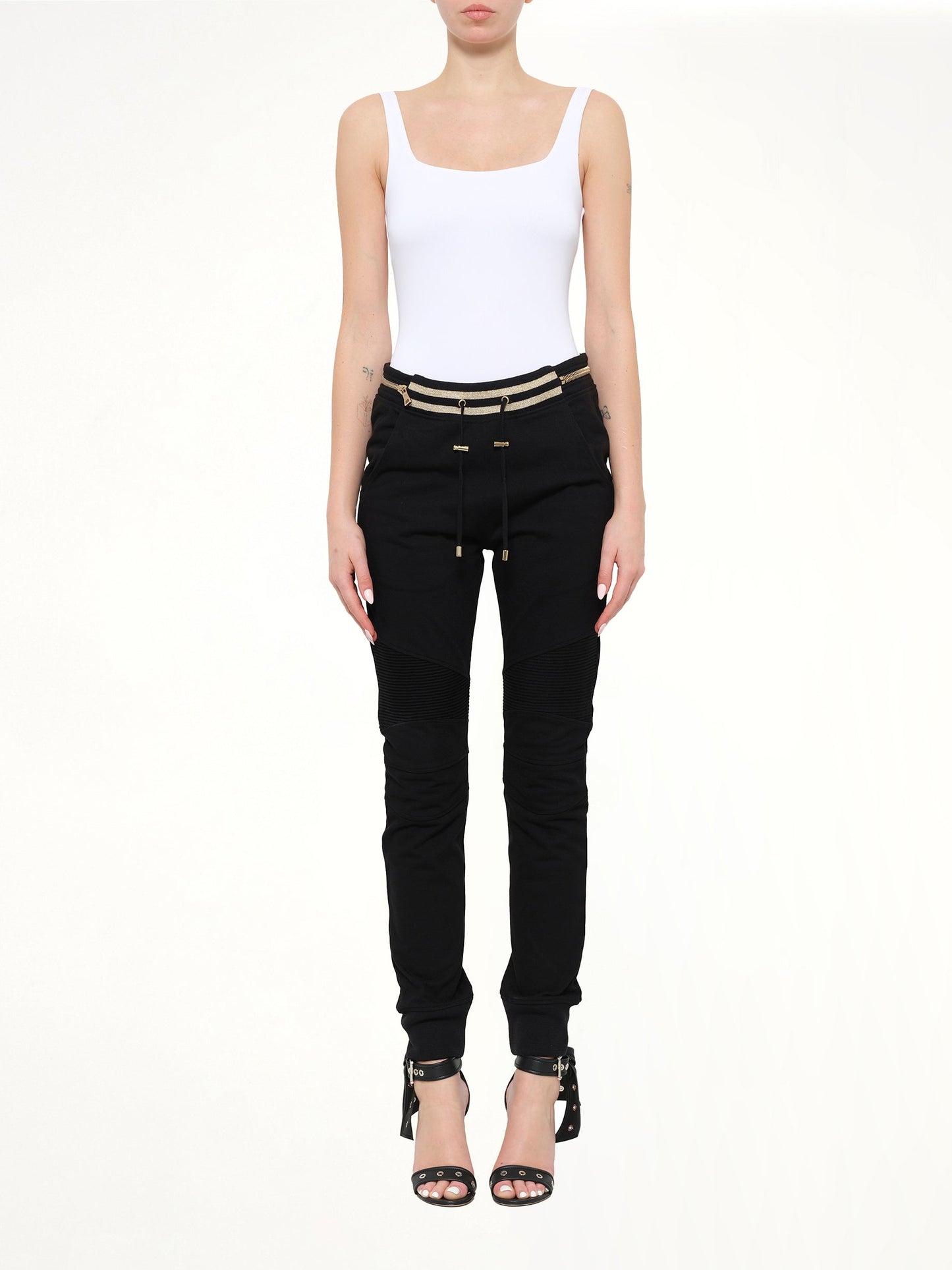 BALMAIN Jersey Biker Zip (176)