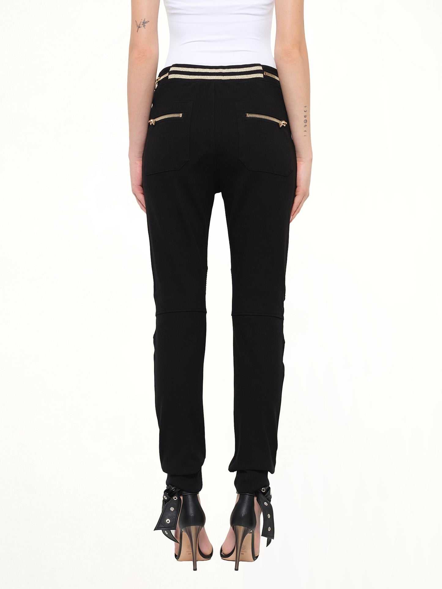 BALMAIN Jersey Biker Zip (176)