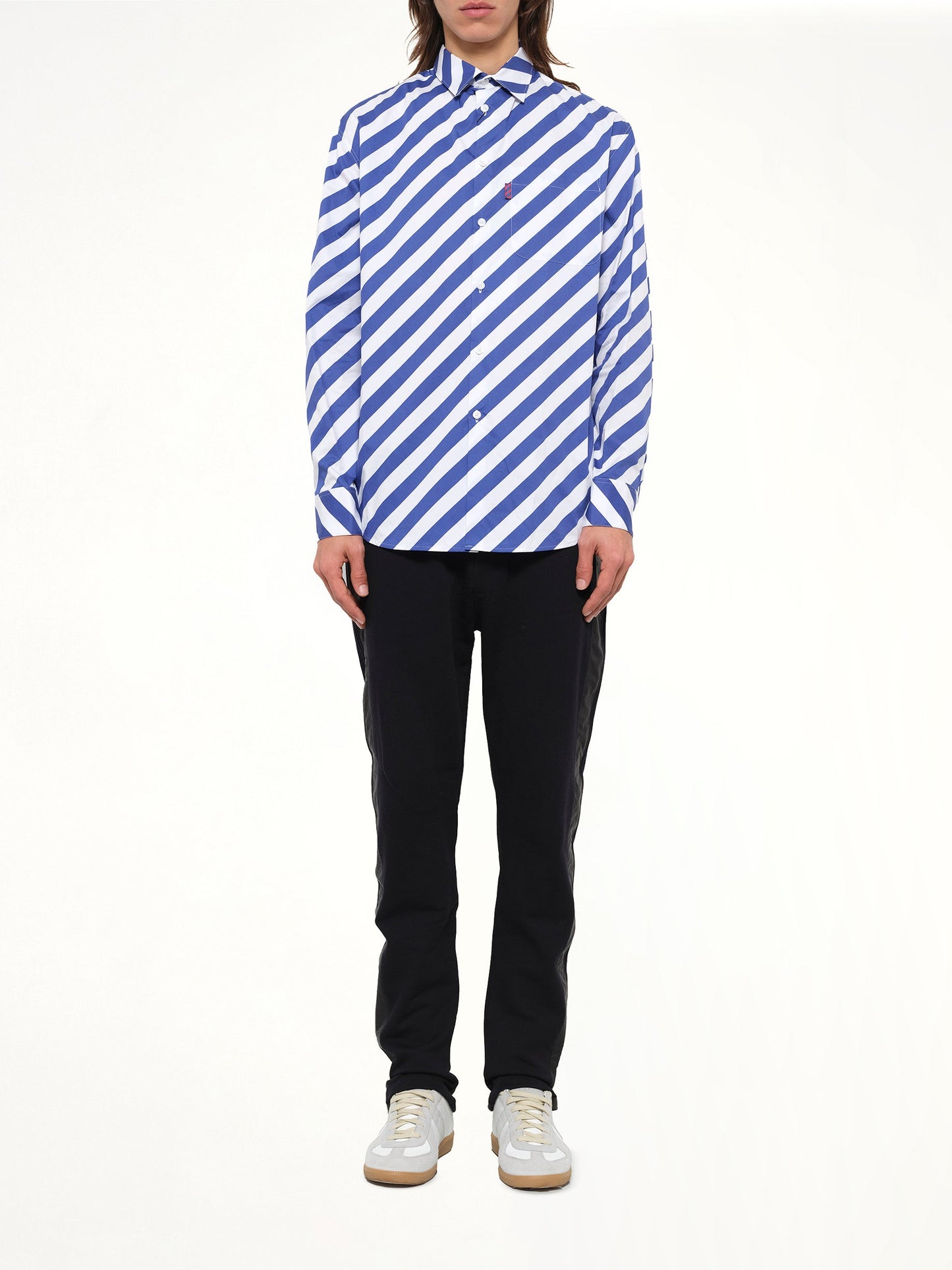 KENZO Striped Shirt (Blue)