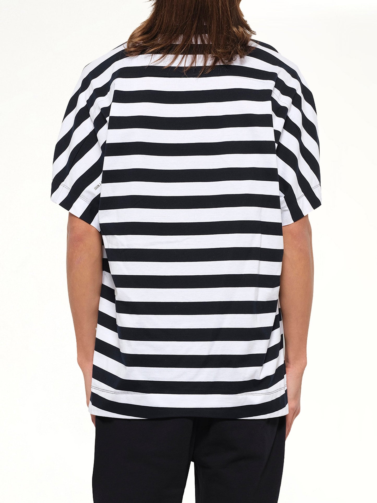 JUUNJ Striped Top (Black)