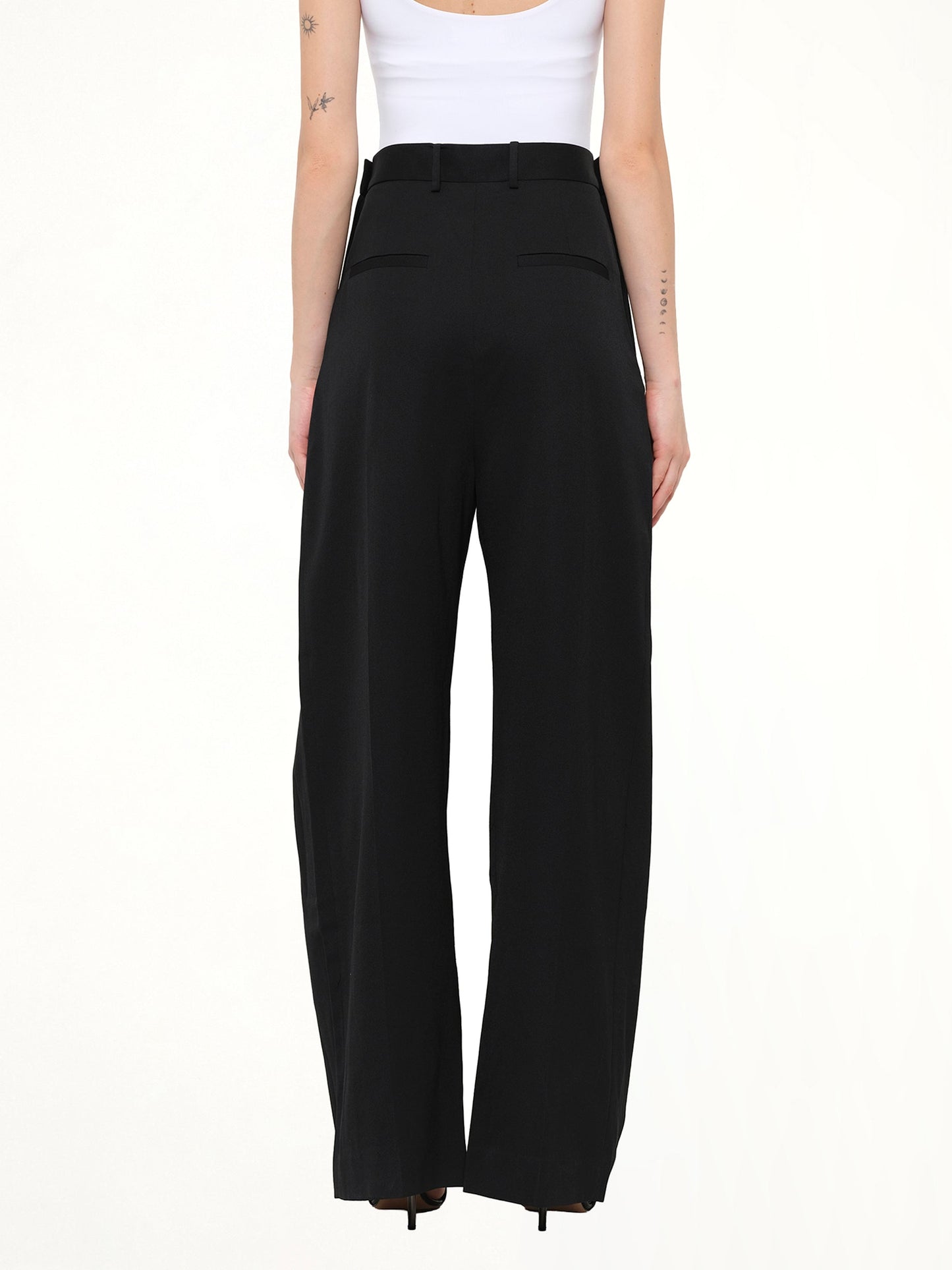 JWA Wide Leg Trousers (Black)