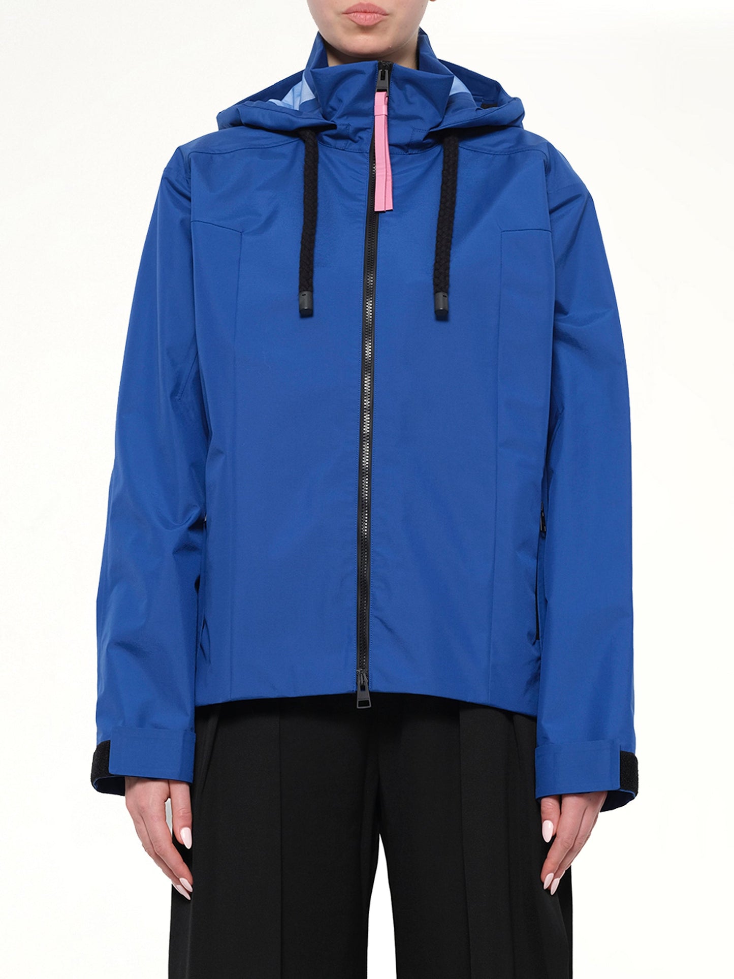Image of Coats & Jackets. Product name - Windbreaker in Sapphire colour by brand - JWA