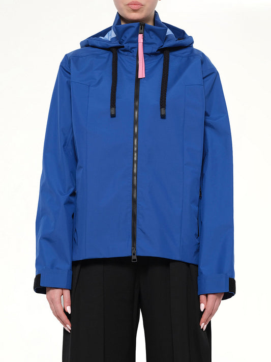 Image of Coats & Jackets. Product name - Windbreaker in Sapphire colour by brand - JWA