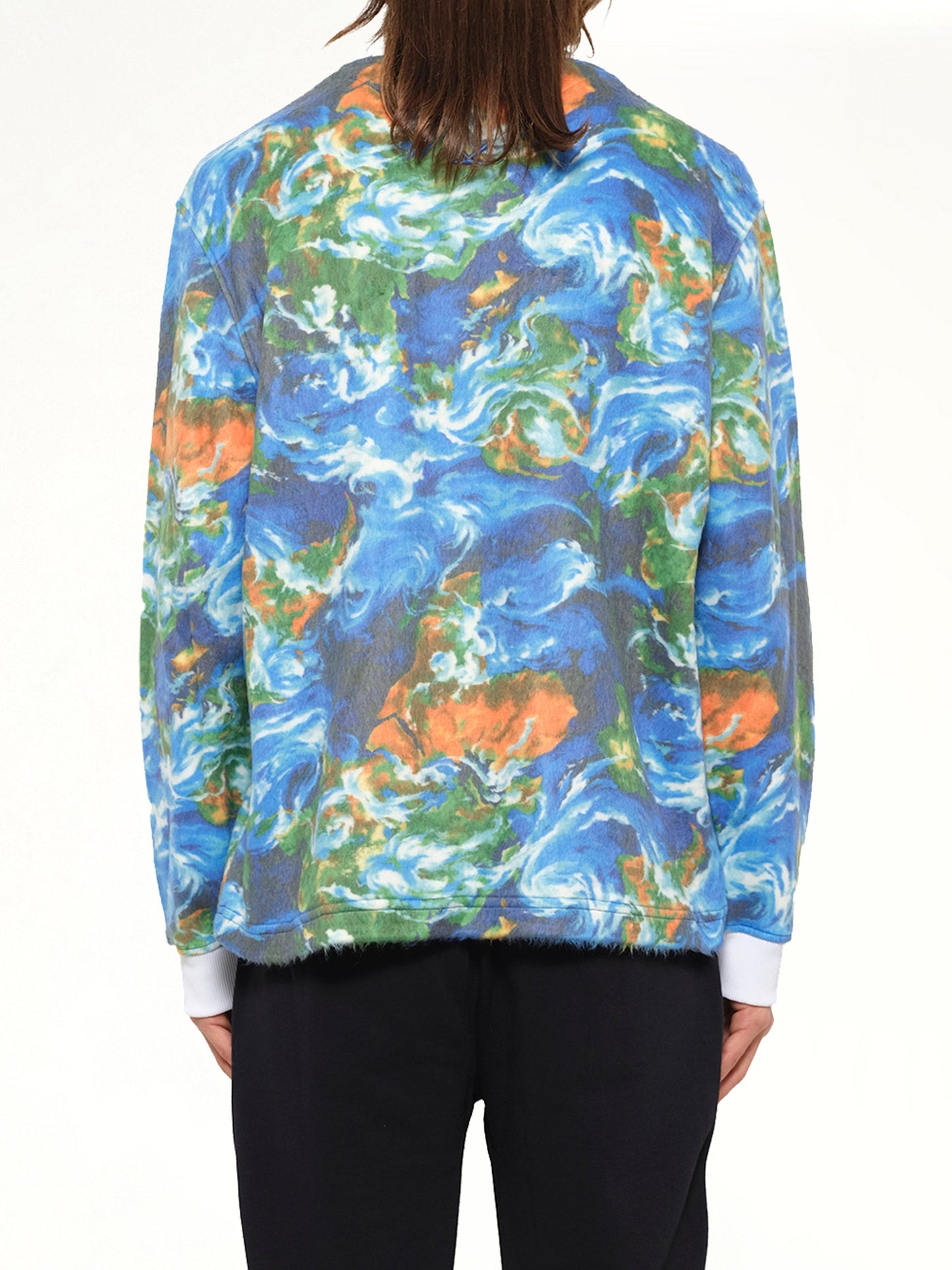 KENZO World Fleec Sweatshirt (Cobalt)