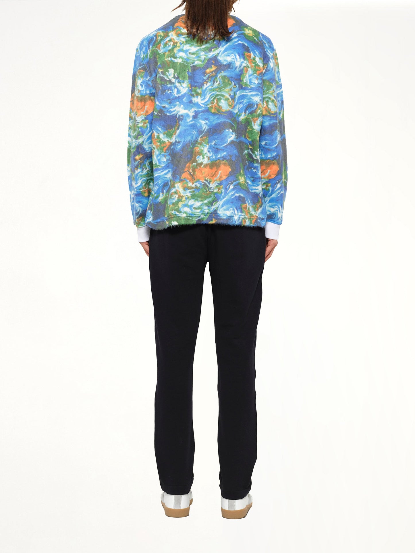 KENZO World Fleec Sweatshirt (Cobalt)