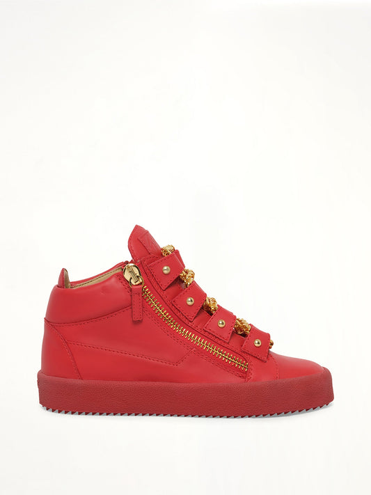 Image of Sneakers. Product name - Birel/Vague Fiamma Sneaker in 3 colour by brand - GIUSEPPE ZANOTTI
