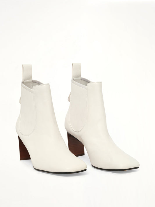 LOEWE Blade Heel Boot 70 (White)