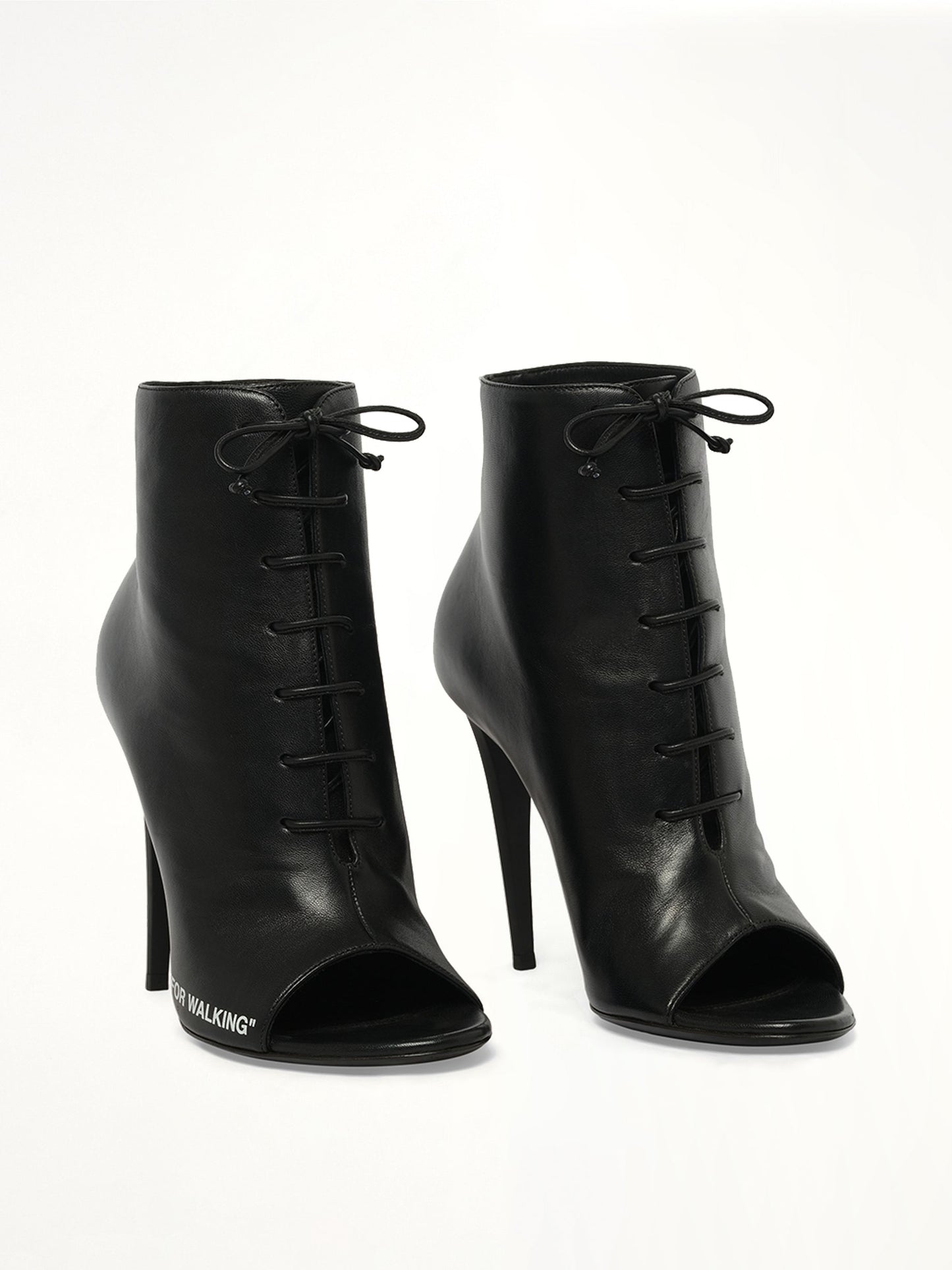 OFF-WHITE Open Toe Shoe (Black)