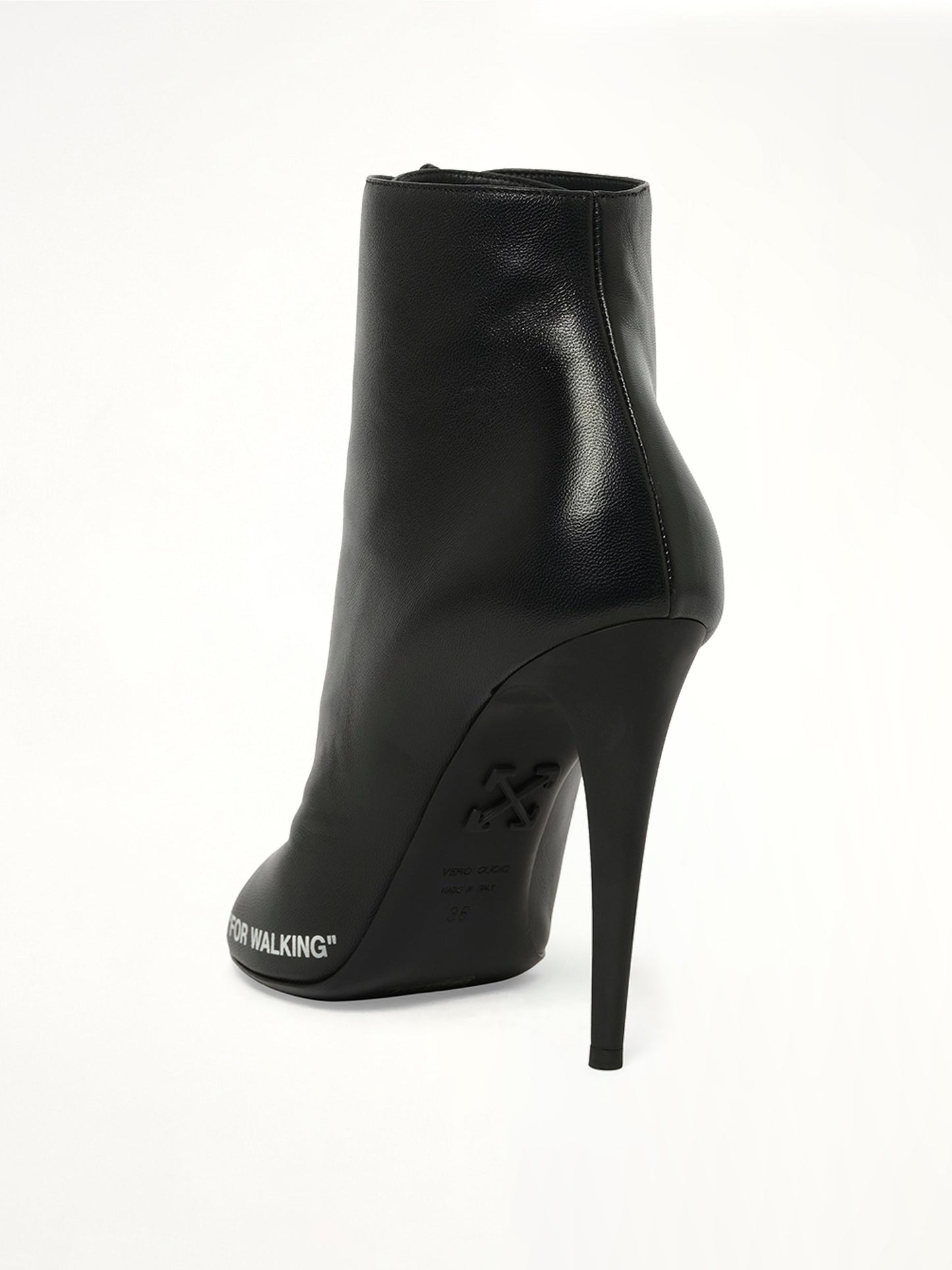 OFF-WHITE Open Toe Shoe (Black)