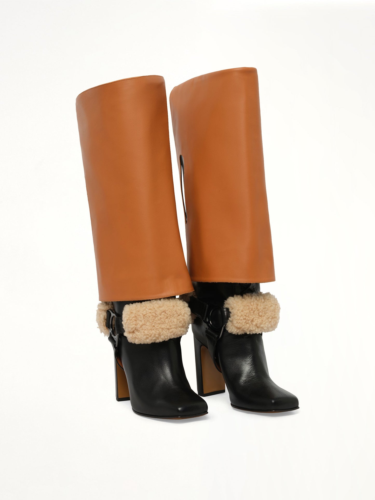 OFF-WHITE Equestrian High Boot (Black)