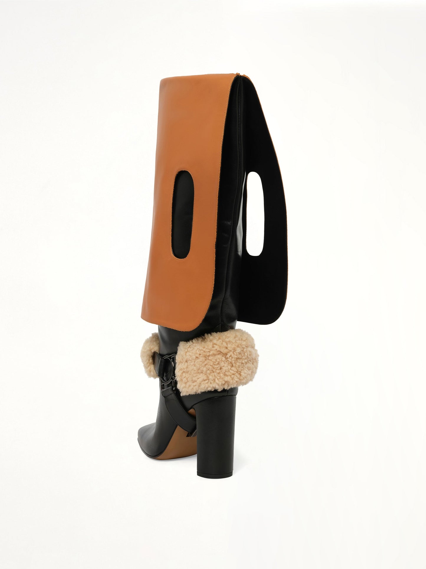 OFF-WHITE Equestrian High Boot (Black)