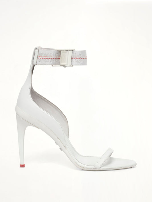 Image of Sandals. Product name - Industrial Sandal in White colour by brand - OFF-WHITE