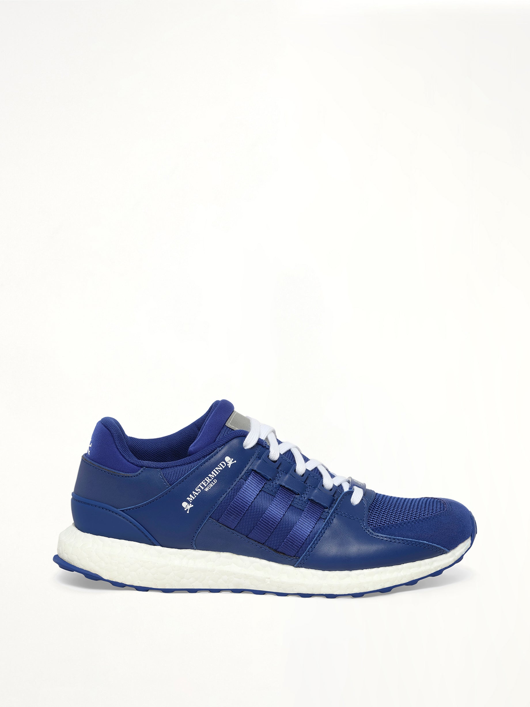 Image of Sneakers. Product name - Mastermind X Adidas EQT Support Ultra in Ink colour by brand - MASTERMIND