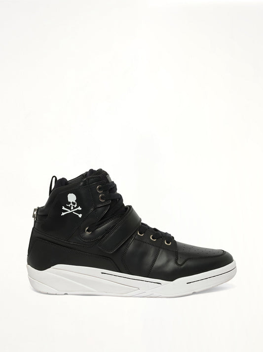 Image of Sneakers. Product name - Mastermind x Snd Sneaker in Black colour by brand - MASTERMIND
