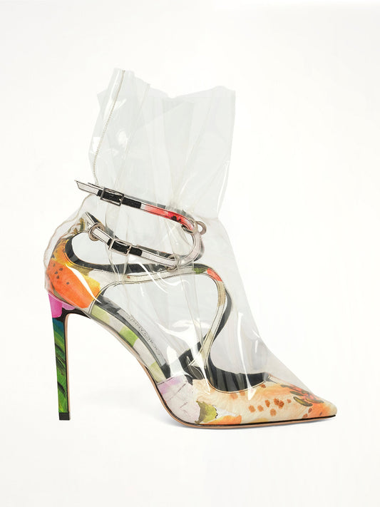 Image of Heels. Product name - Off-White x Jimmy Choo Claire Pump Multi in Multicolour colour by brand - OFF-WHITE