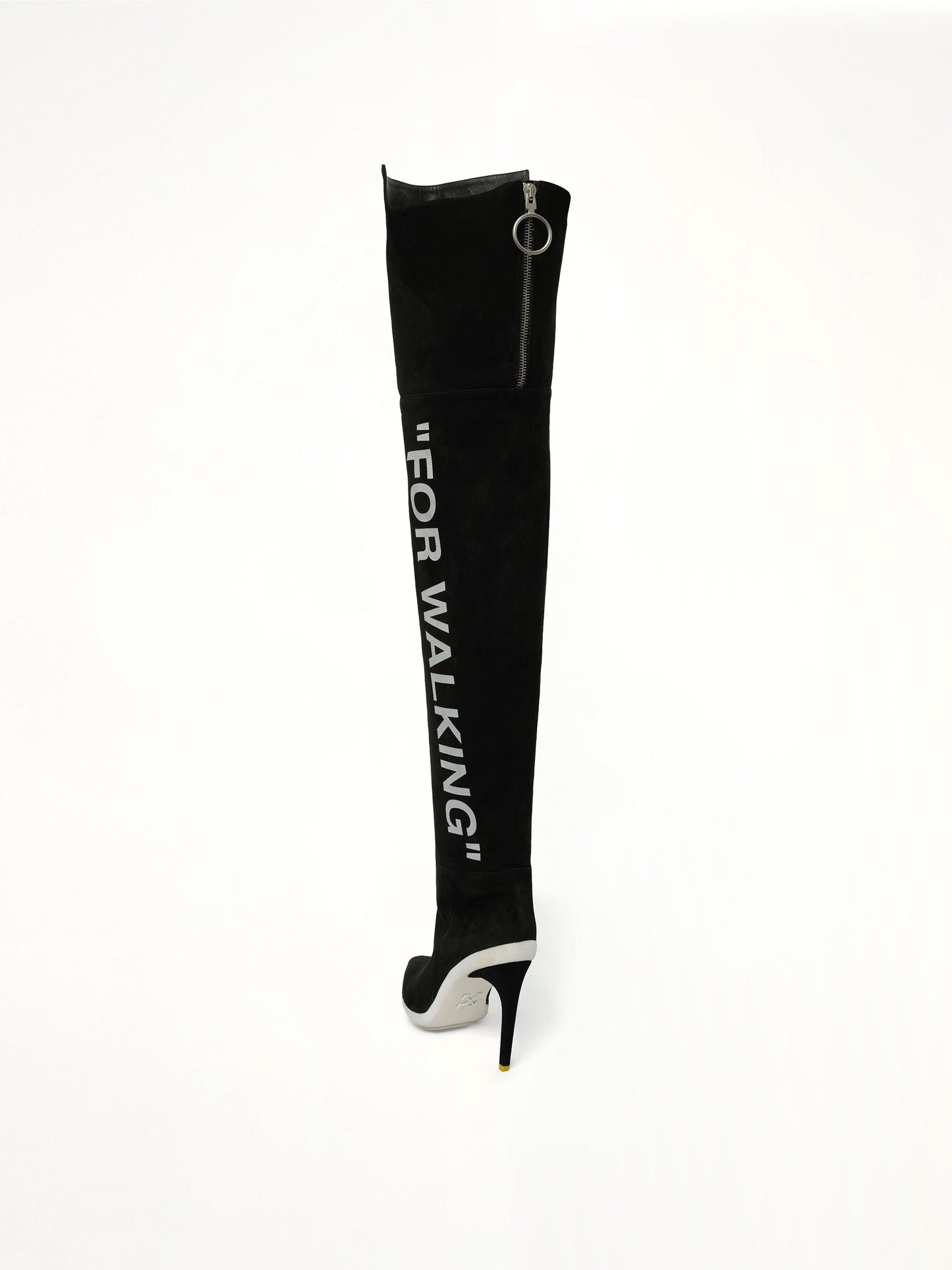 OFF-WHITE Walking High Boot (Black)