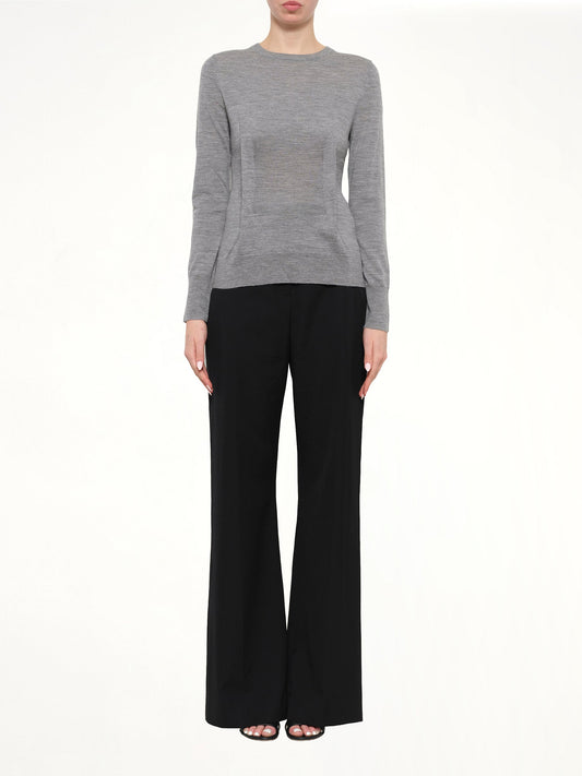JWA Crewneck Knit With Dart (Grey)