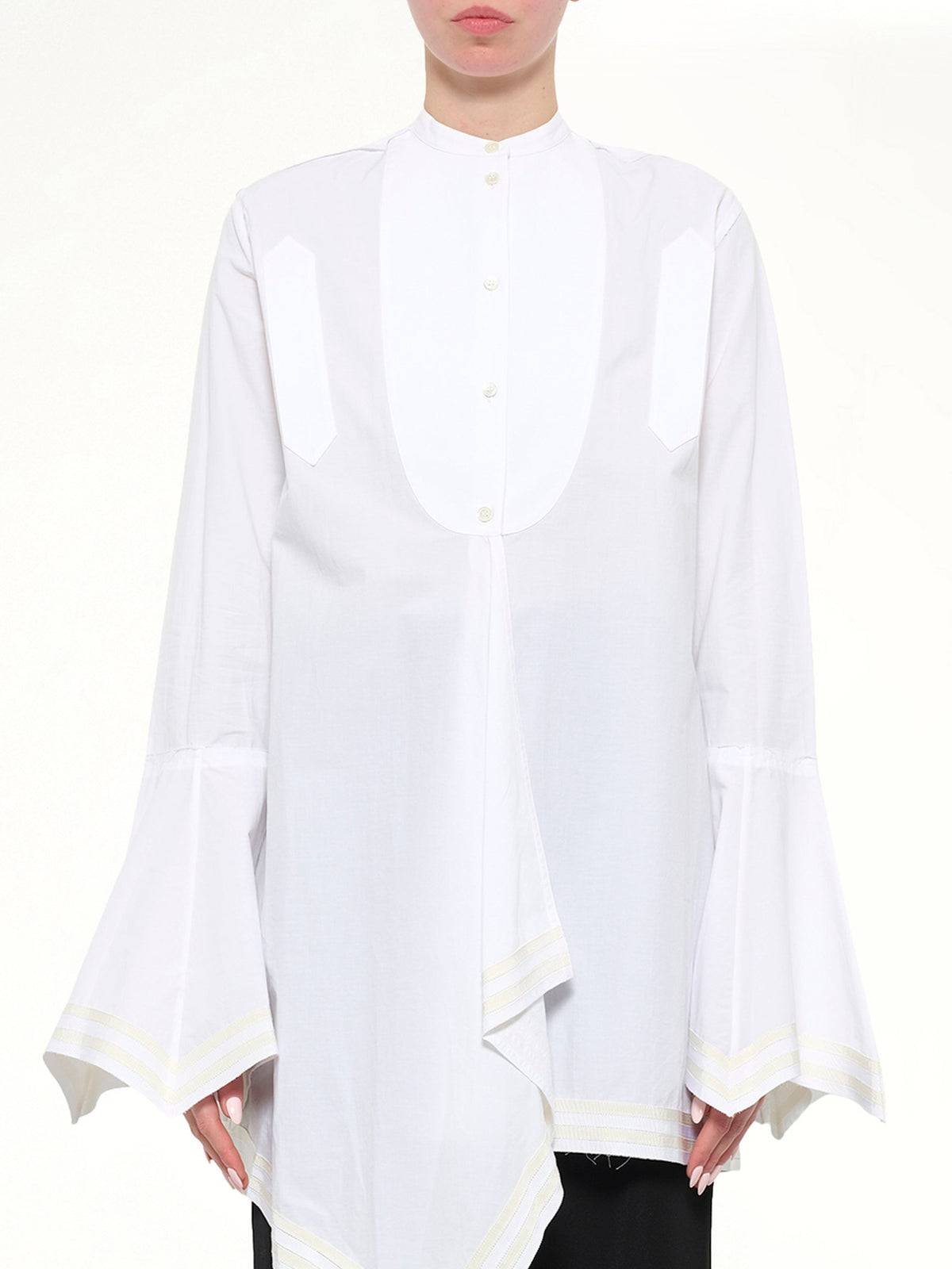 Image of Shirts. Product name - JWA Umbrella Shirt in White colour by brand - JWA