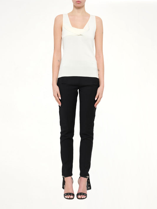 NEIL BARRETT Knit Top (White)