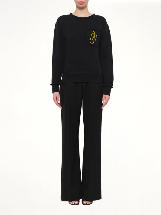 JWA Logo Pocket Sweat (Black)