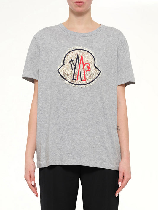 Image of T-Shirts. Product name - Moncler T-Shirt in 906 colour by brand - MONCLER