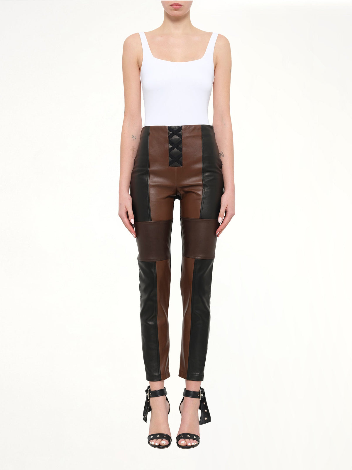Neil Barrett Leather Pants (Black)