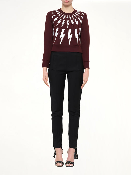 Neil Barrett Sweatshirt (Bur/Wht)