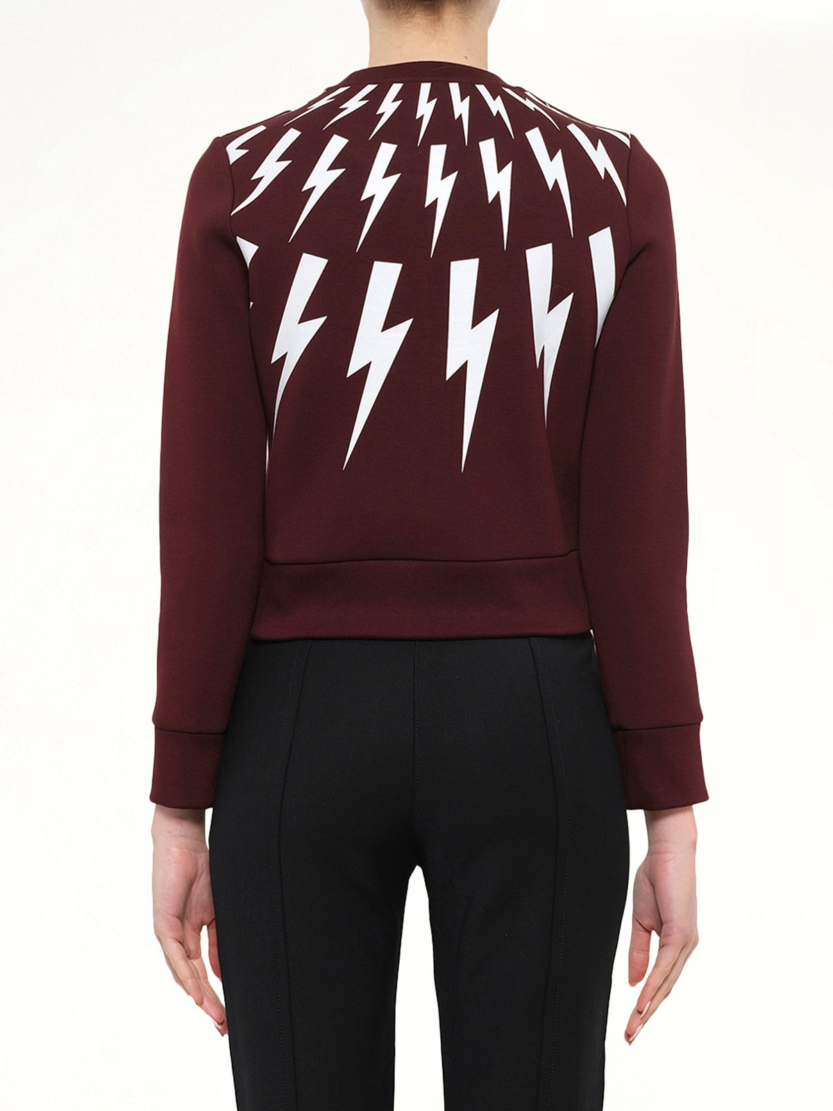 Neil Barrett Sweatshirt (Bur/Wht)