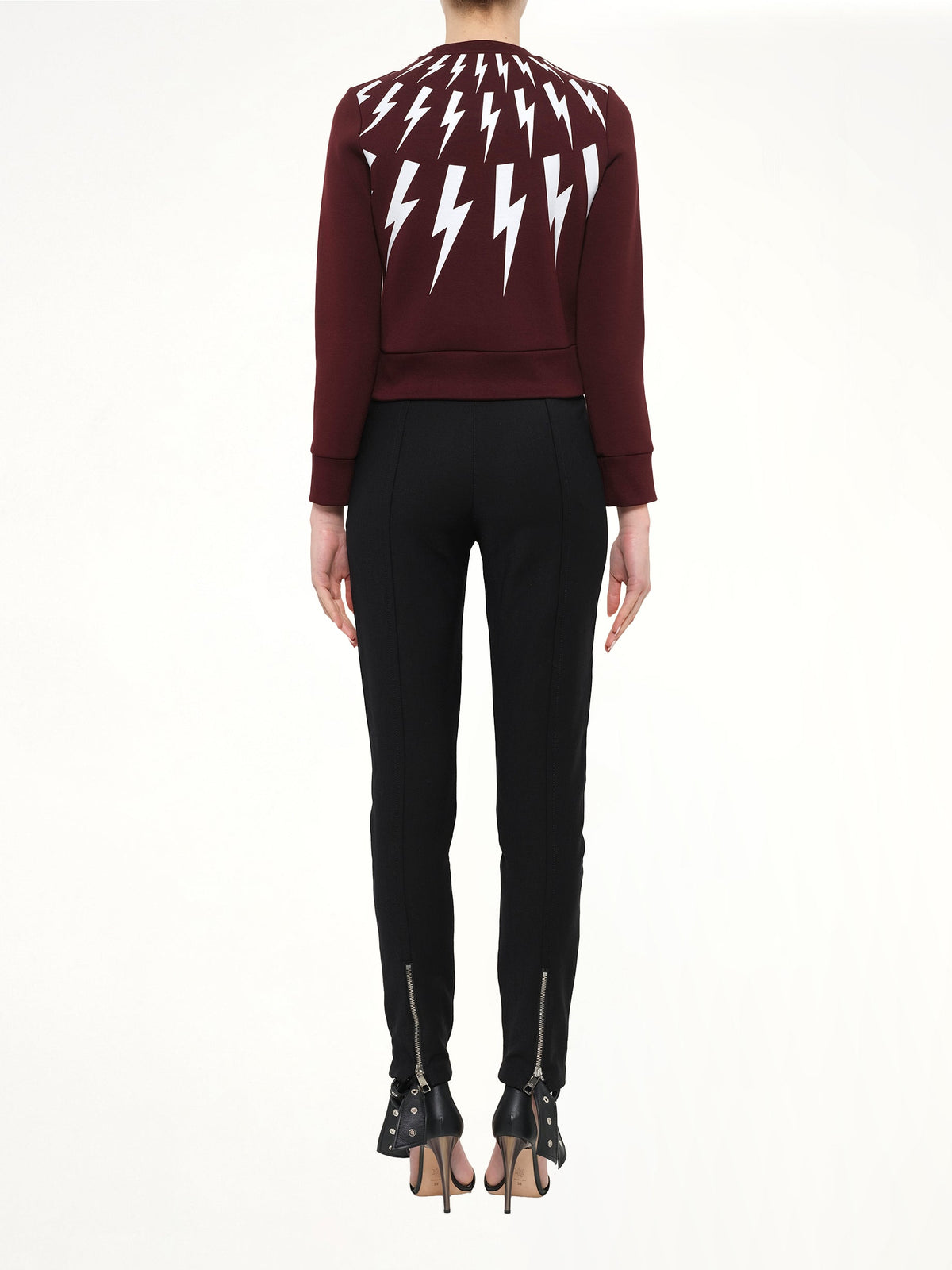 Neil Barrett Sweatshirt (Bur/Wht)