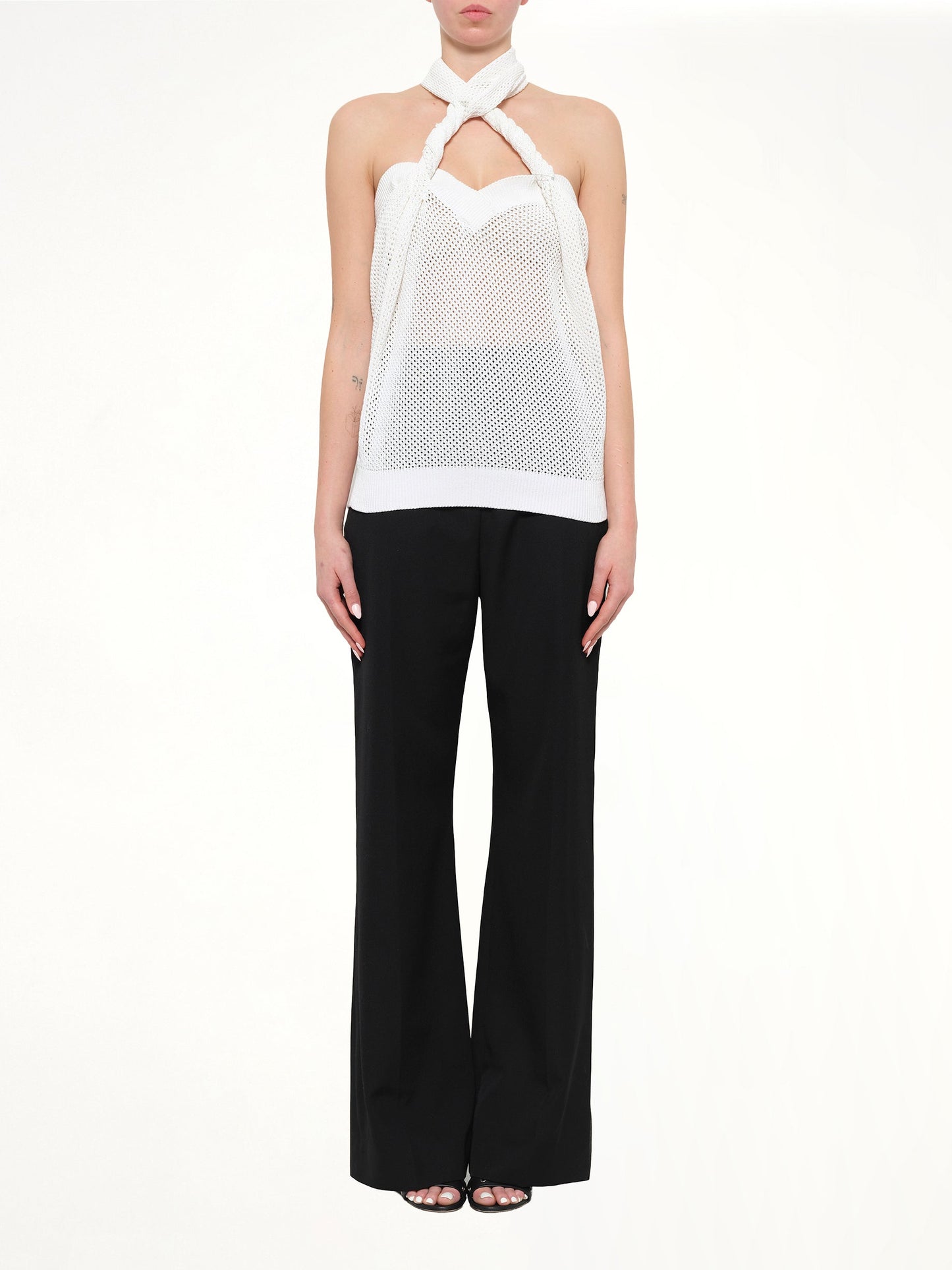 GIVENCHY Podium L42 Twisted Top (White)