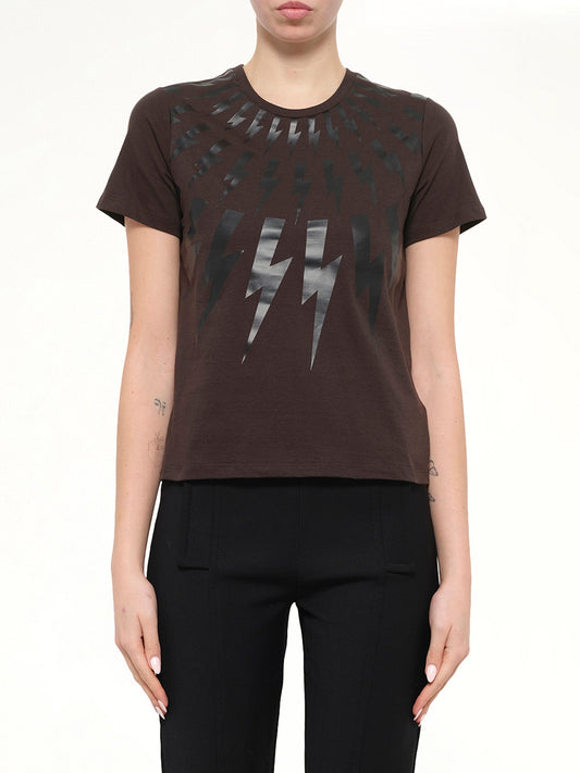 Image of T-Shirts. Product name - T-Shirt in Ebony/Black colour by brand - NEIL BARRETT