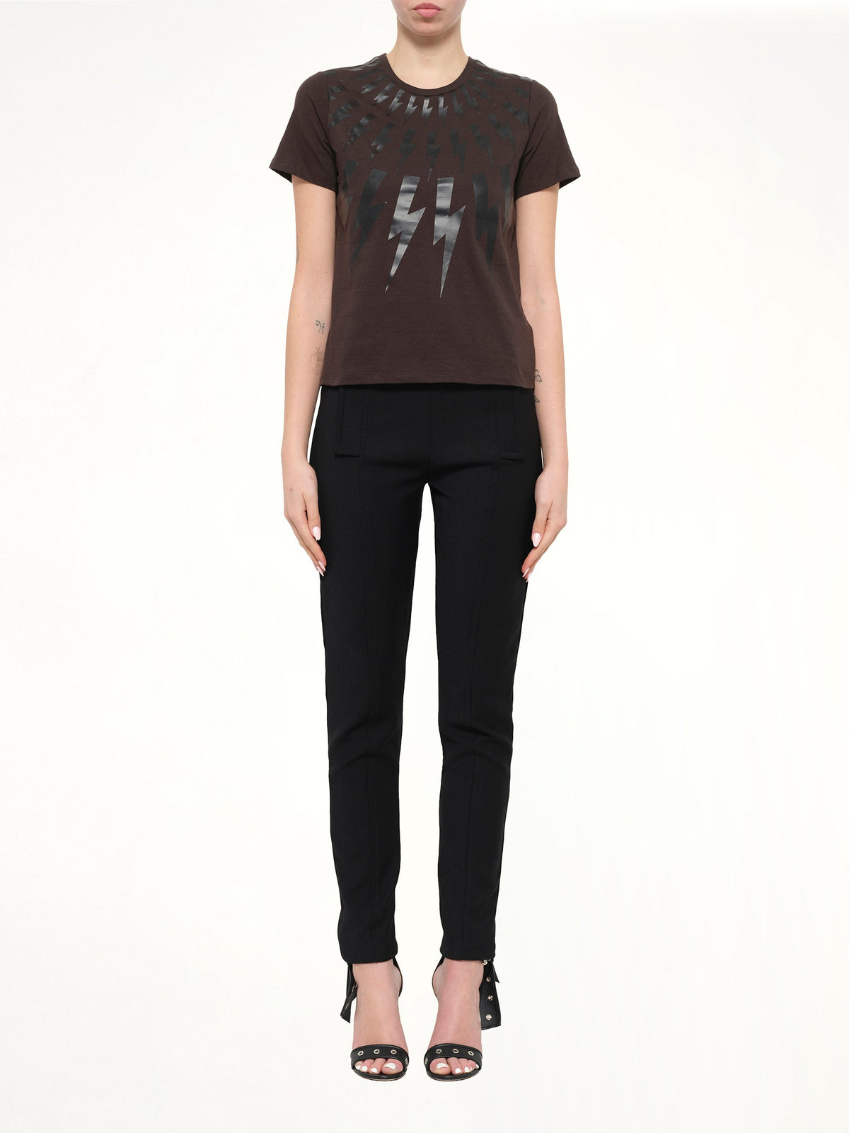 NEIL BARRETT T-Shirt (Ebony/Black)