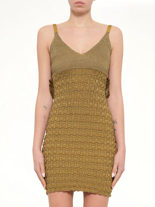 Image of Dresses. Product name - Dress in Khaki colour by brand - KENZO