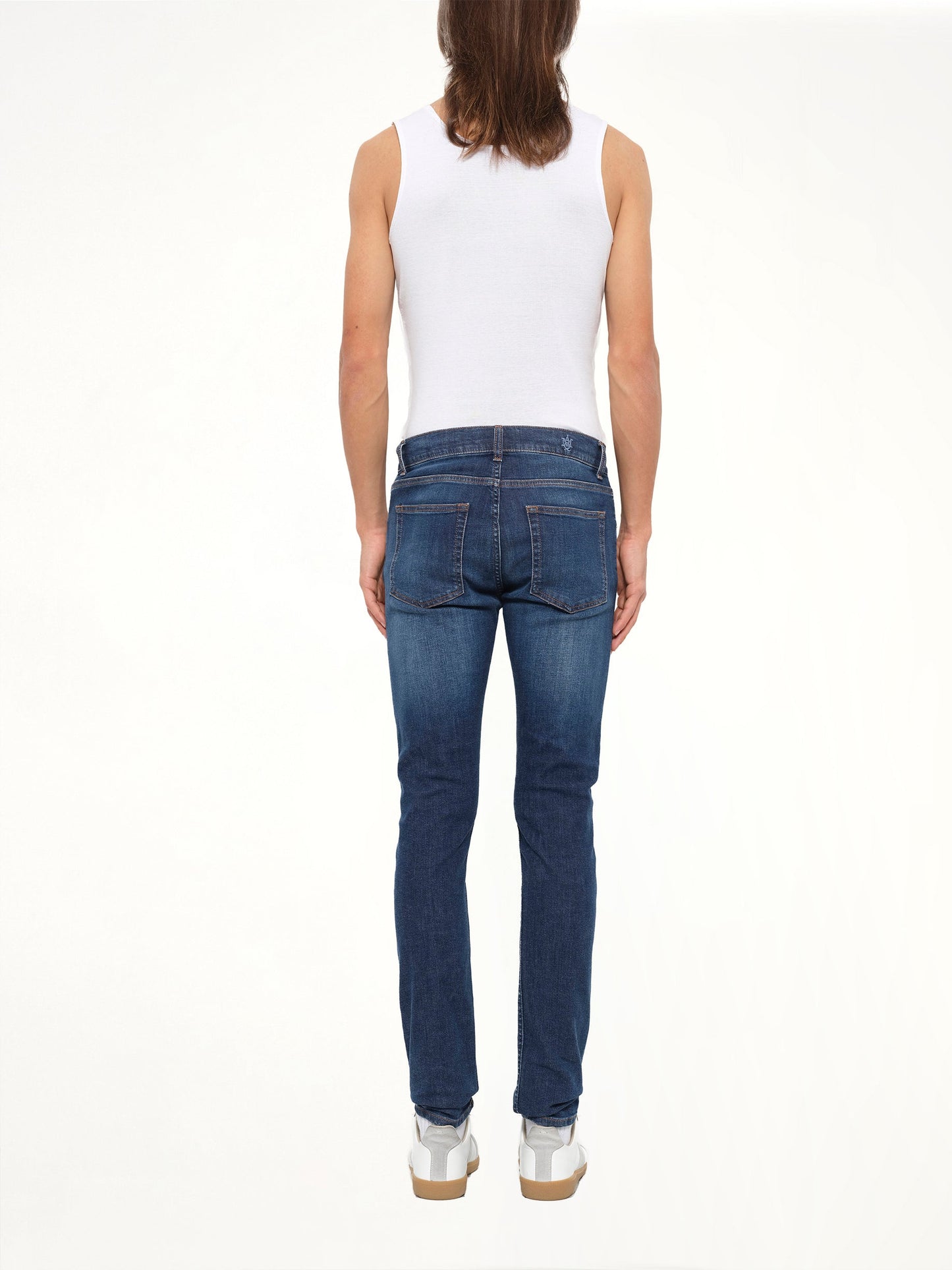 ALEXANDER MCQUEEN Fitted Jeans (Indigo)