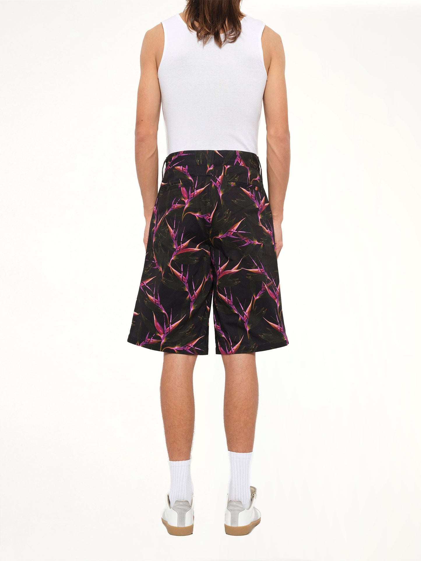 GIVENCHY Flower Shorts (Black)
