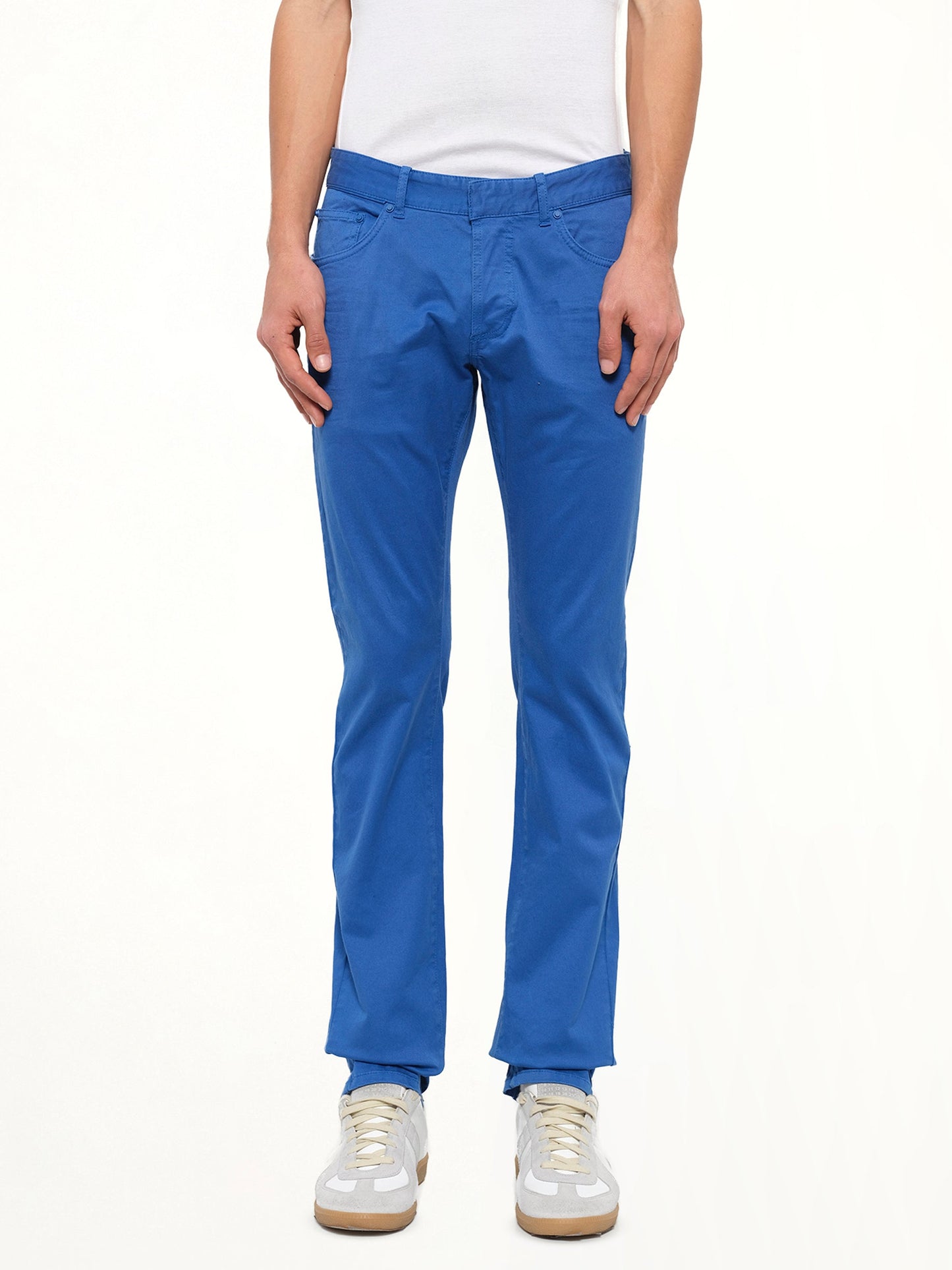 Image of Jeans. Product name - Gabardine Pants in 4309 colour by brand - BALENCIAGA