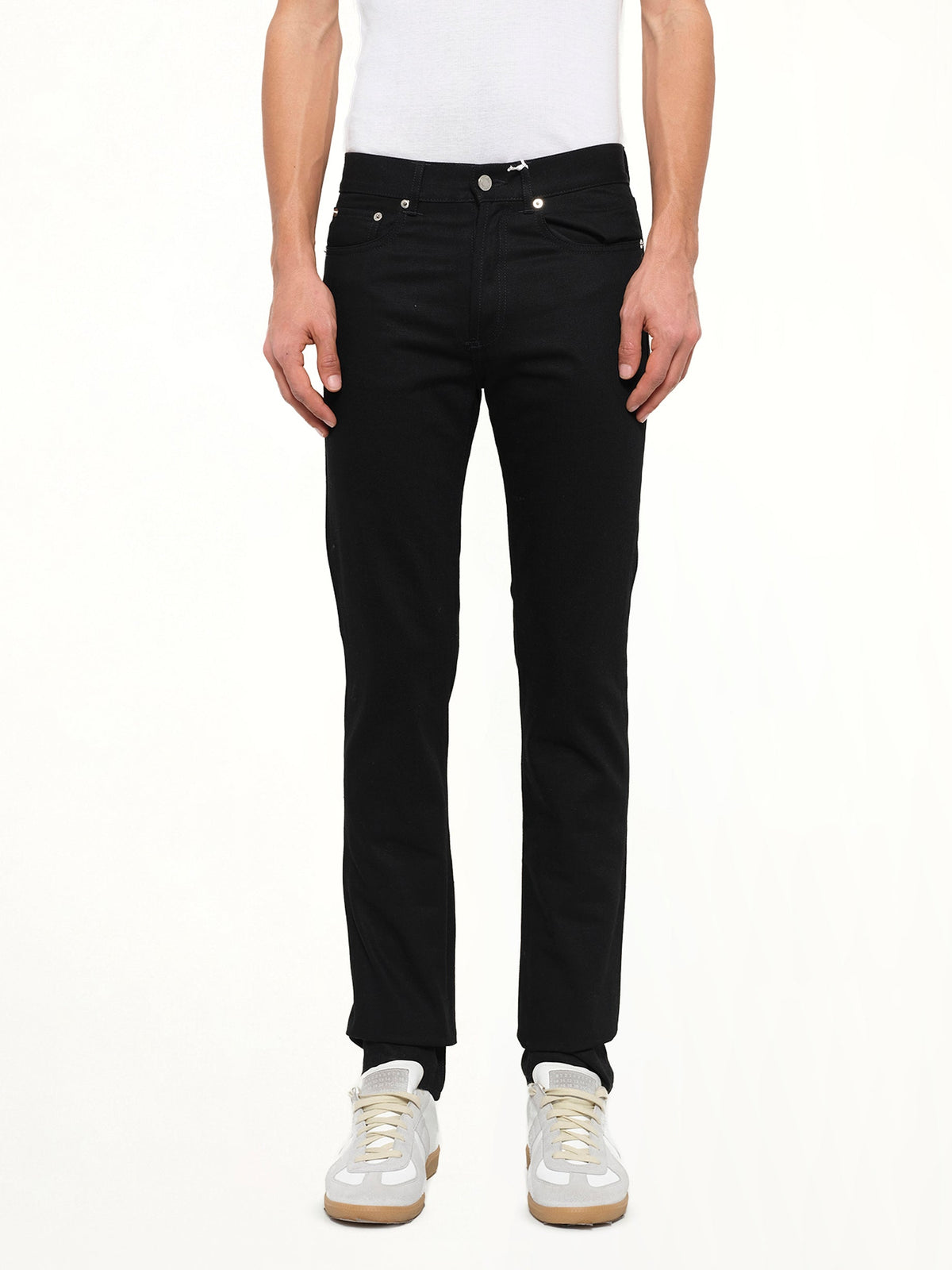 Image of Jeans. Product name - Givenchy Jeans in Black colour by brand - GIVENCHY
