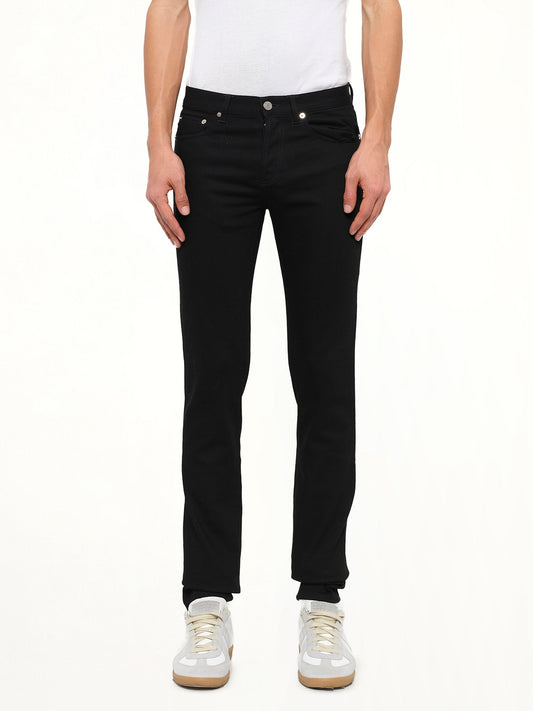 Image of Jeans. Product name - Givenchy Slim Fit Jeans in Black colour by brand - GIVENCHY