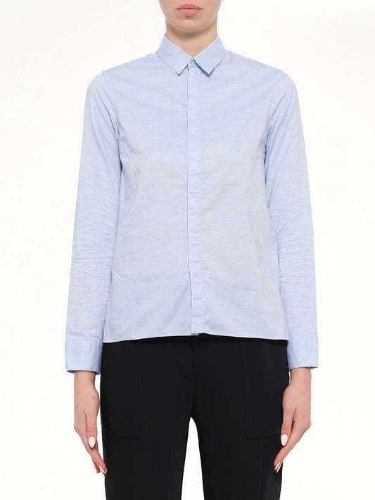 Image of Shirts. Product name - Kenzo Shirt in Blue colour by brand - KENZO