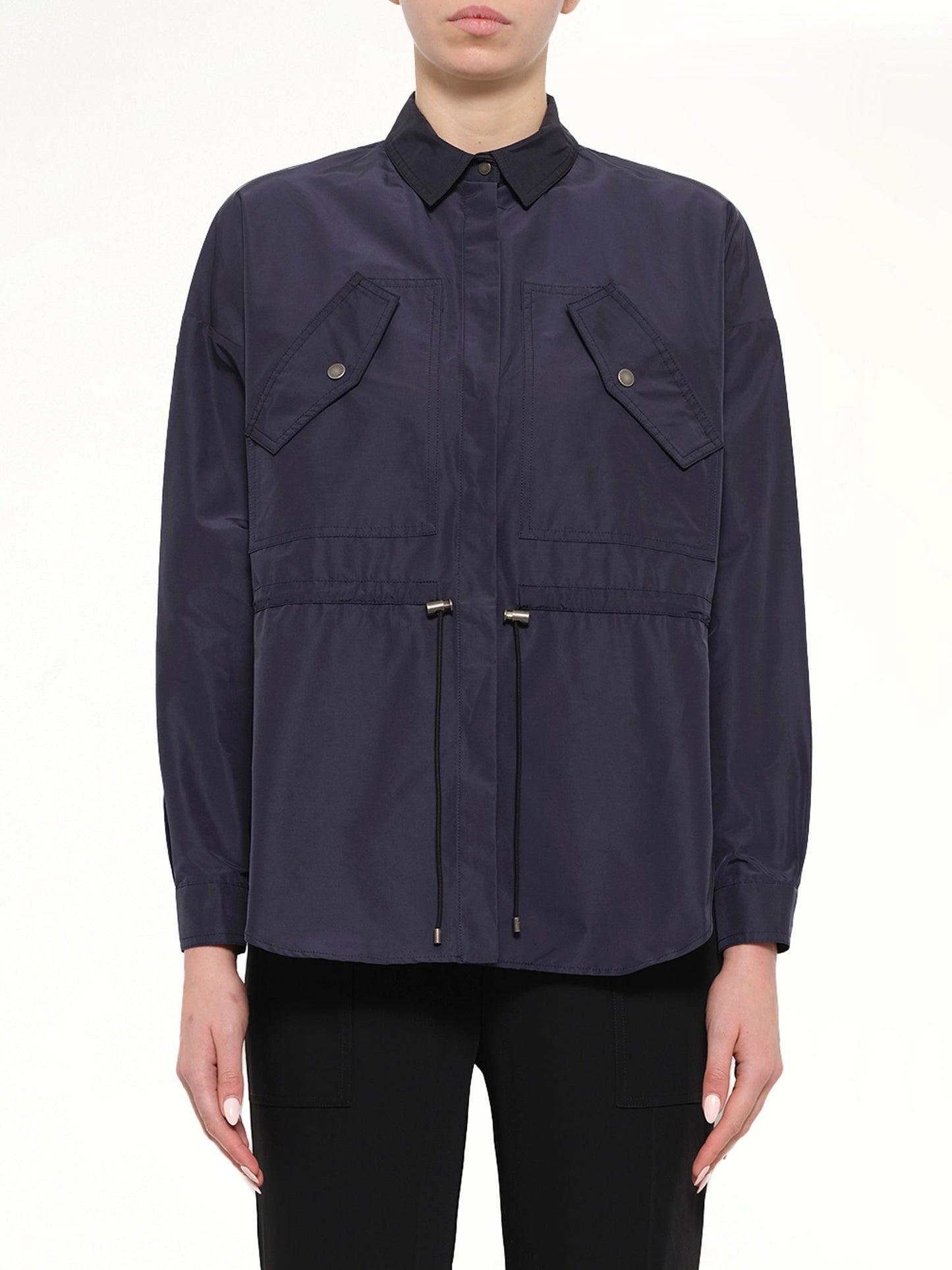 Image of Shirts. Product name - Kenzo Shirt in Navy colour by brand - KENZO