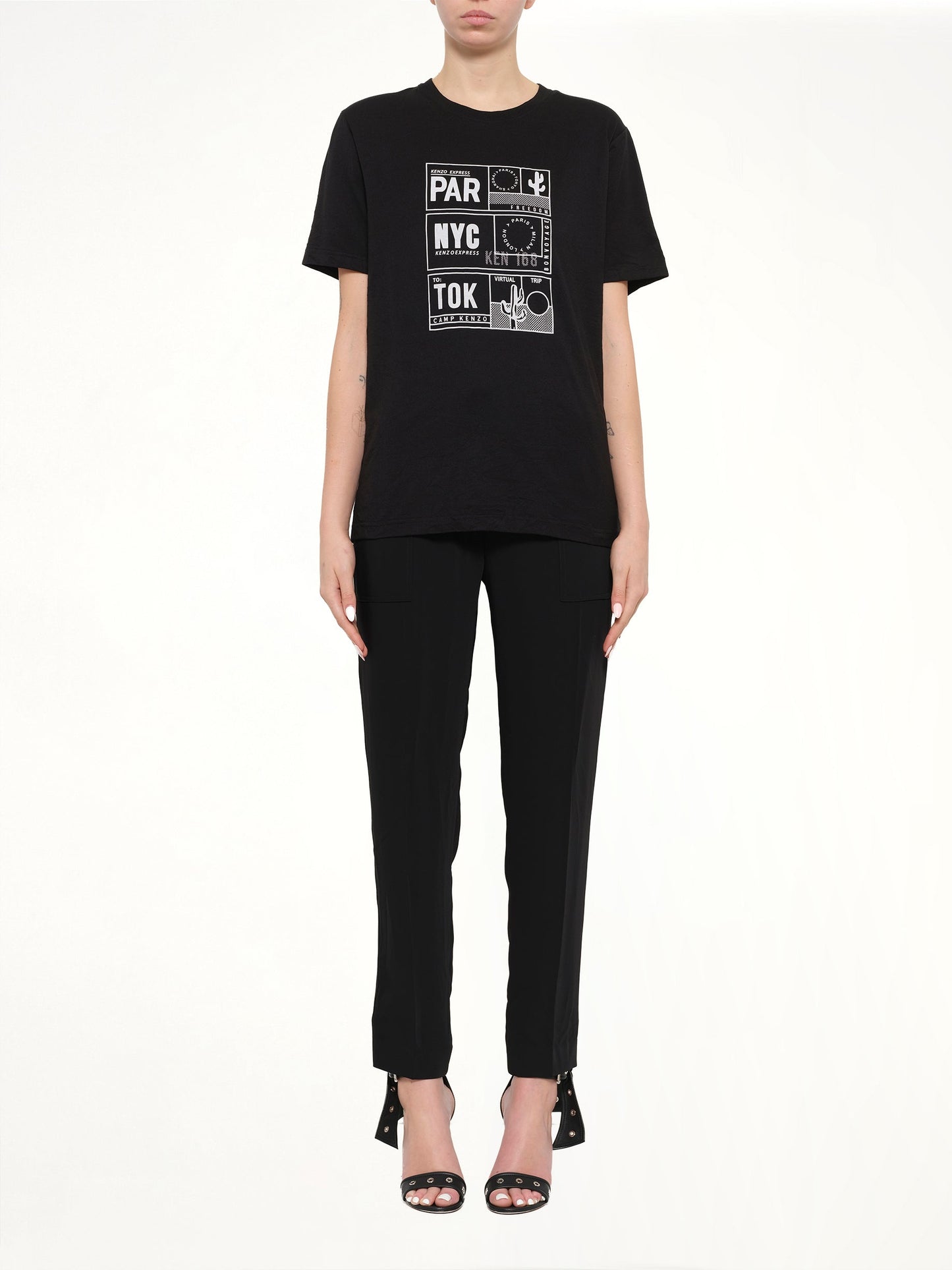 Kenzo T-Shirt F655Ts0184Be (Black)